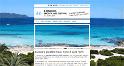 Desktop Screenshot of mallorca.smoothjazzfestival.de